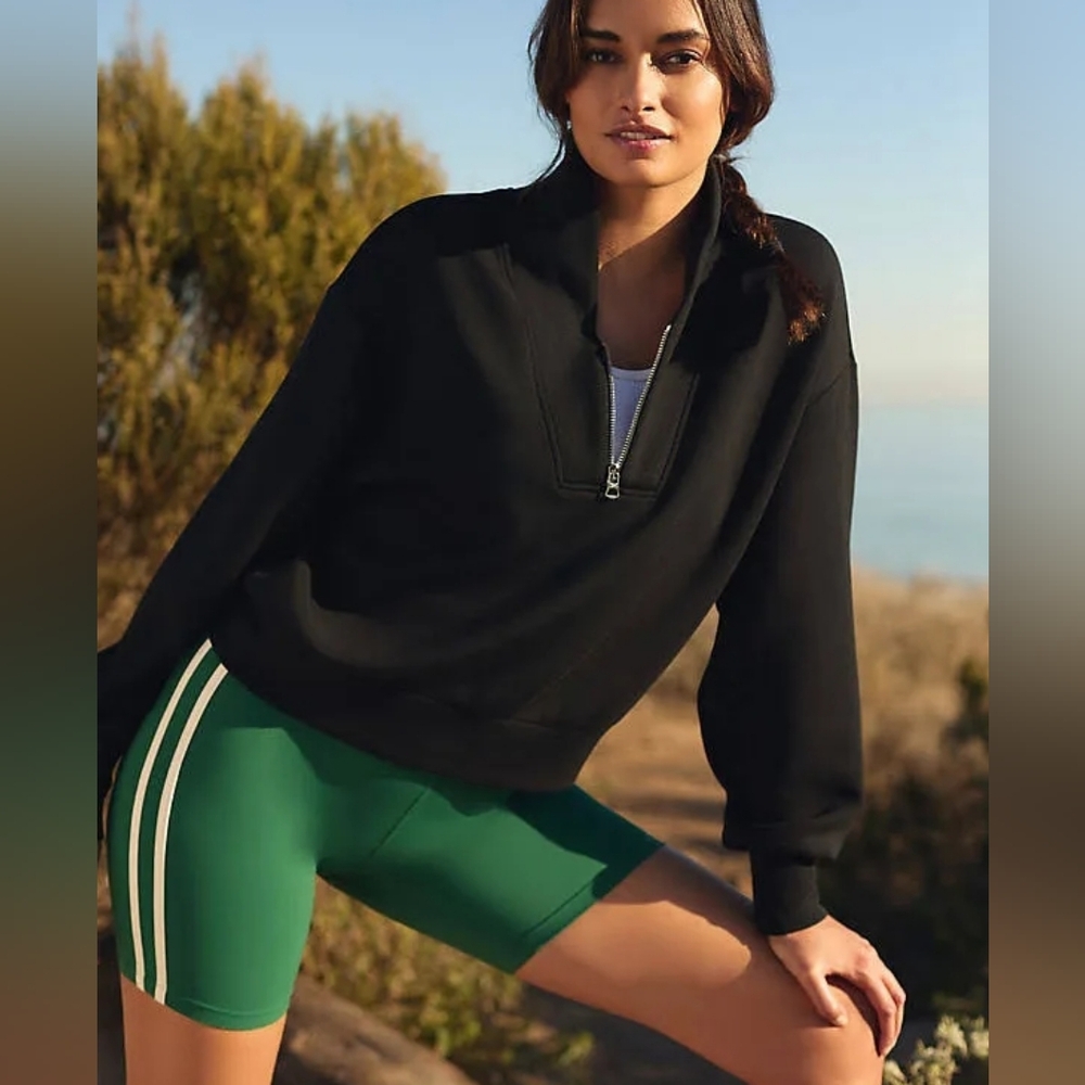 Varley Davidson Sweatshirt In Black